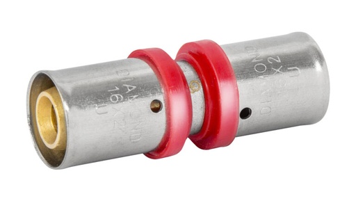 [H PEX Z0312] Złączka podwójna PEX zaciskany 16*20