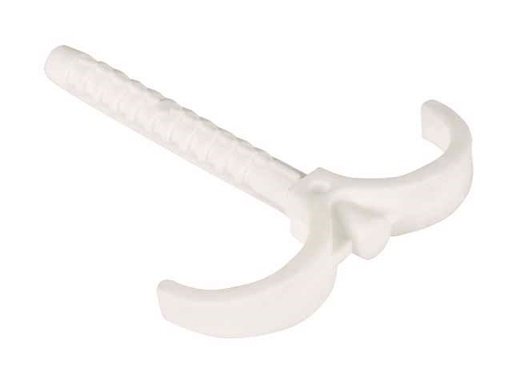 [H PEX KL PODW] Klips do rur ogrzewania podłogowego PODWÓJNY (100szt)