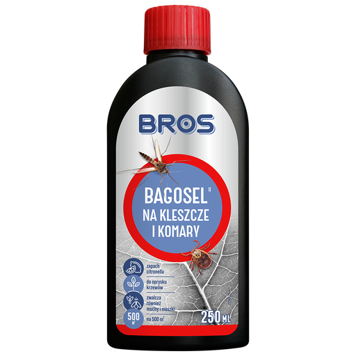 [B KO B250] Bagosel na kleszcze i komary 250ml