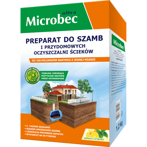 [B MI U1,0] Microbec ULTRA Preparat do szamb 1kg