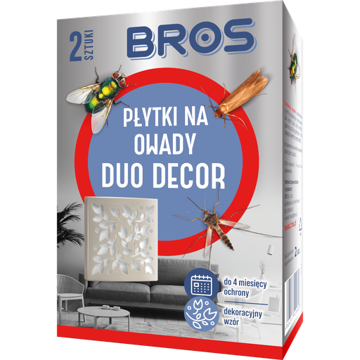 [B MU PŁ D] Płytki na owady Duo-Decor 2szt.