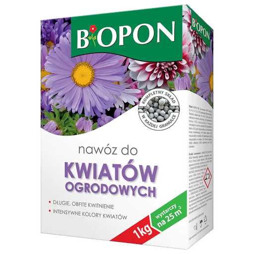 [BI N K 1,0] Nawóz do kwiatów ogrodowych 1kg