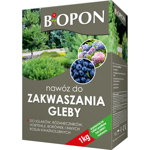 [BI N ZK 1,0] Nawóz do zakwaszania gleby 1kg