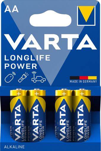 [BAT LLP R6] Bateria VARTA LONGLIFE POWER AA LR6 (4szt)