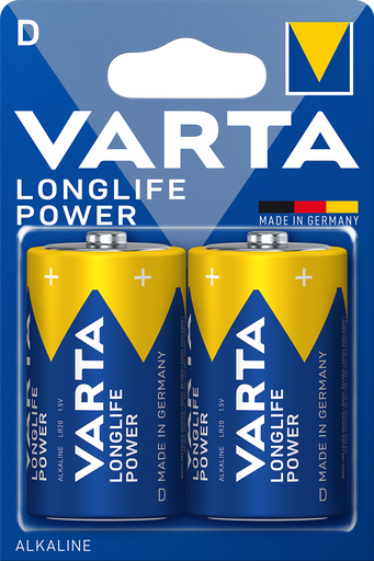 [BAT LLP R20] Bateria VARTA LONGLIFE POWER D R20 (2szt)