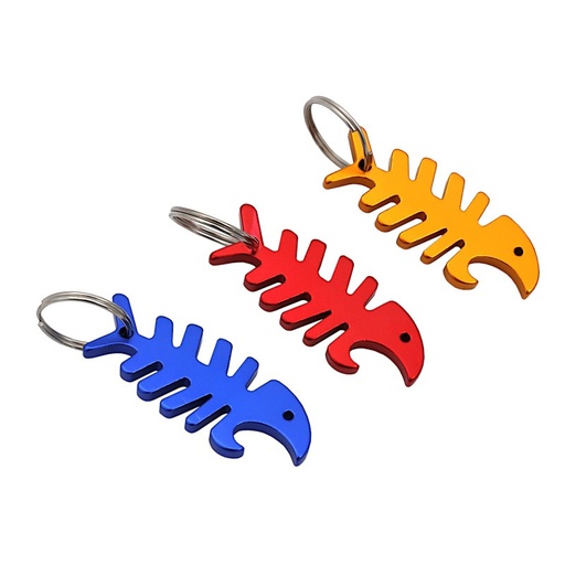 [I KAL11] Brelok otwieracz butelek RYBKA-OŚĆ ALUMIX COLOR