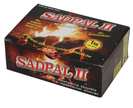 [KAT 100] Katalizator do spalania sadzy SADPAL (10 saszetek x 100g)