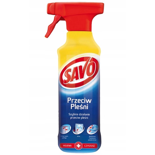 [PREP SAVO] Preparat do likwidacji pleśni, glonów i grzybów SAVO 500 ml