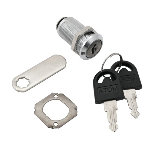 [ZAM DRZ 16] Zamek do drzwiczek XL+2kl.(103-16 16mm) ZM10316