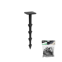 [AGR SZP Z12 20] Szpilka do mocowania agrotkanin ZĘBATA 12cm 20szt