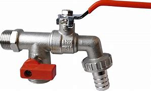 [H ZACP 1234] Zawór czerpalny podwójny 1/2 + 3/4 gwint zewnętrzny GKK0512