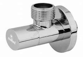 [H ZAW C1238] Zawór kątowy CERAMICZNY 1/2*3/8 z rozetą