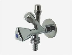 [H ZAWK G12/34/38] Zawór KOMBINOWANY kątowy grzybkowy z rozetą