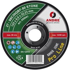 [TU C27 125X60 ANDRE] Tarcza do szlifowania kamienia C27 125X6,0 ANDRE