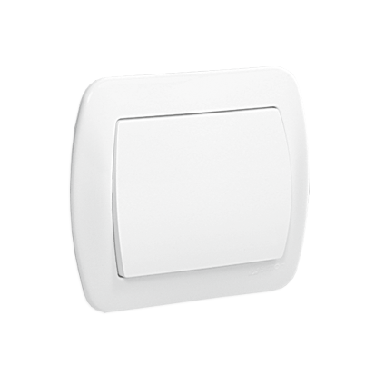 [WY AKORD AW1] AKORD Łącznik pojedynczy jednobiegunowy, zaciski śrubowe, 10AX, biały AW1